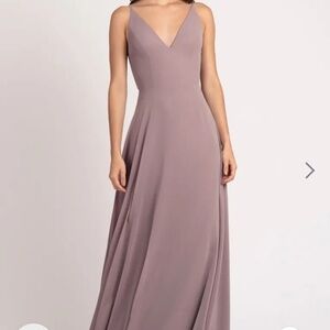Jenny Yoo Dani Tie Back Bridesmaid Dress